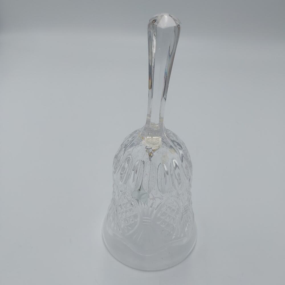 Vintage Crystal Glass‎ Bell- no clapper
